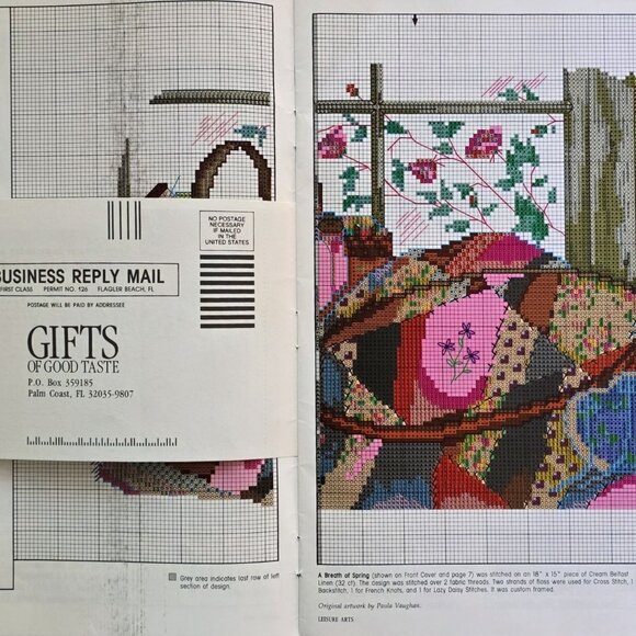 For The Love Of Cross Stitch Magazine Premier Issue 22 Projects Including Cloth - Picture 6 of 15